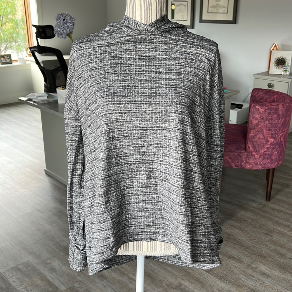 lululemon black and white hoodie.